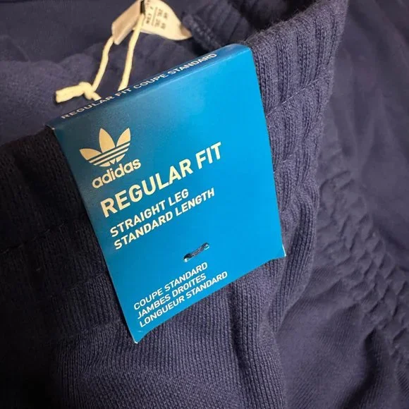 Adidas Mens Blue Shattered Trefoil Long Sleeve Hoodie & Pant Sweat Tracksuit